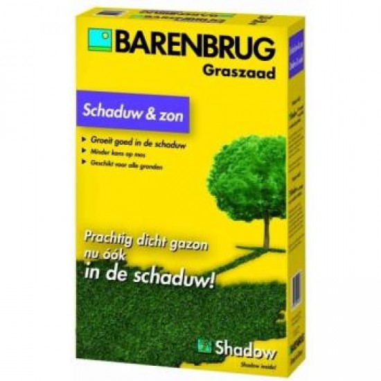 Barenbrug Schaduw en Zon graszaad 0,5 Kg Barenbrug Schaduw en Zon graszaad 0,5 Kg